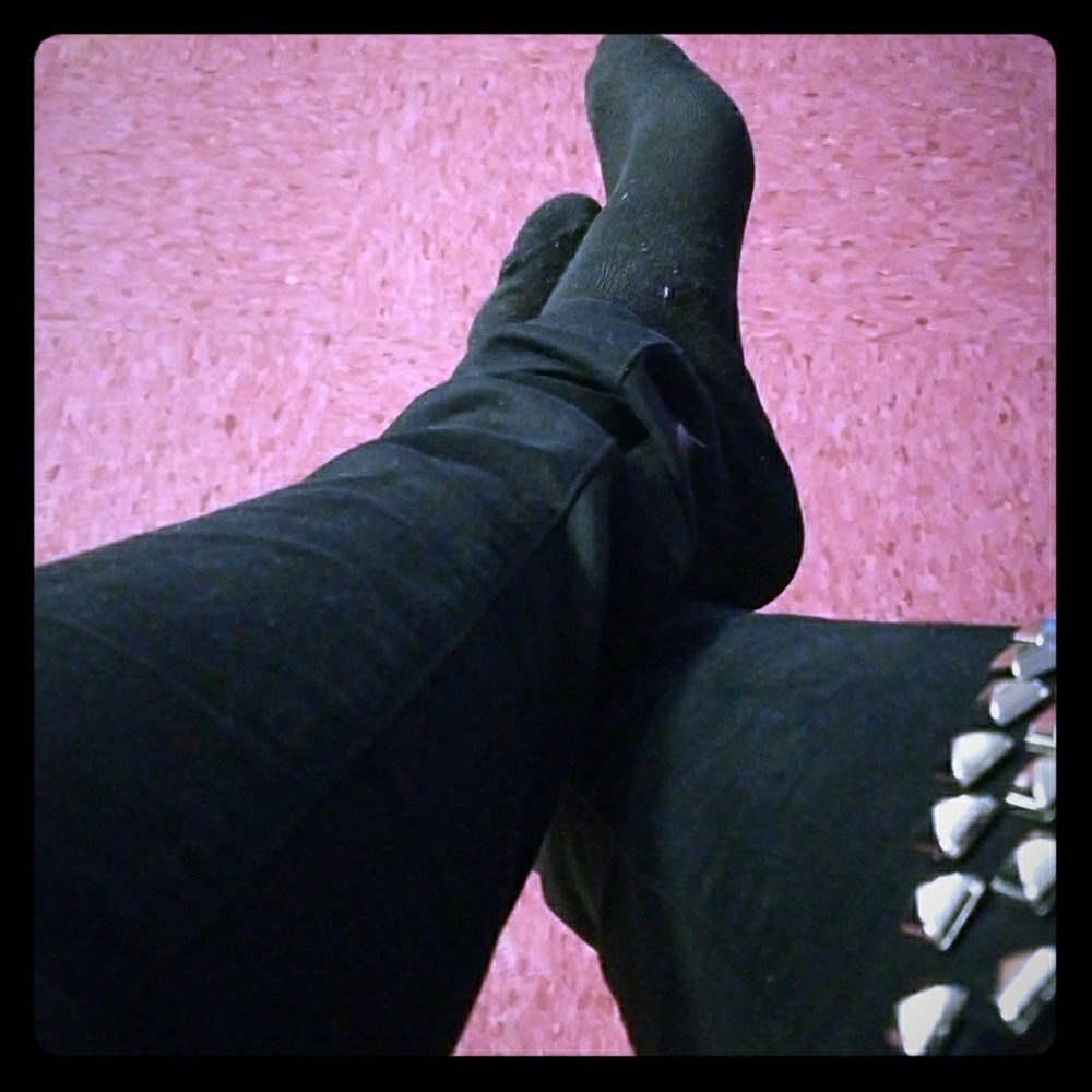 Black socks